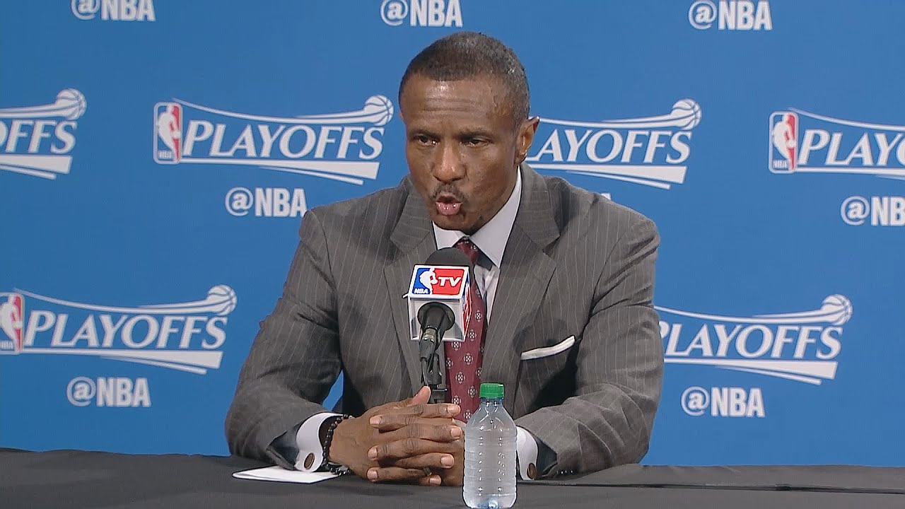 Dwyane Casey Postgame Interview | Heat vs Raptors | Game 1 | May 3, 2016 | 2016 NBA Playoffs