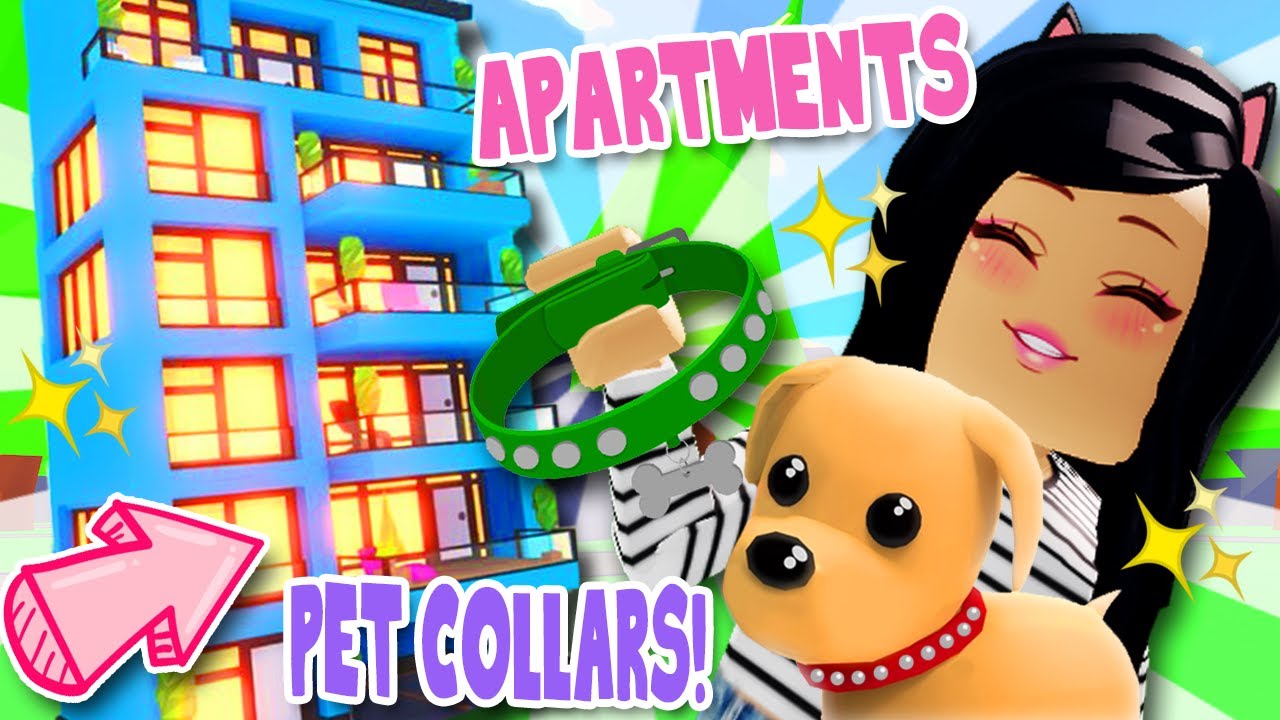 New Apartments Pet Collars Adopt Me Roblox Tea News Update