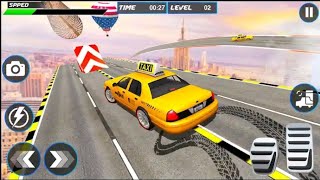 Extreme City Taxi Car Stunt GT Car Racing Mega Ramp -Android Gameplay screenshot 5