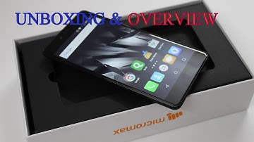 Unboxing & Overview | Micromax Canvas 6 pro | Hindi