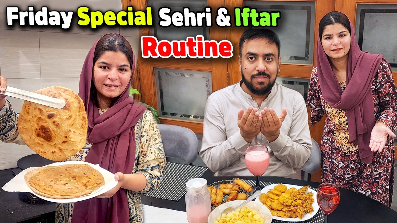 Samina Ne Special Friday Iftar & Sehri Banai🌙 Kon Sa Wada Pura Nhi Kia😥