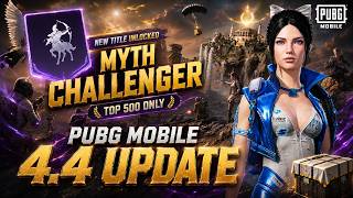 PUBG MOBILE 4.4  Update  #shorts #pubgmobilelive  #shortsfeeds