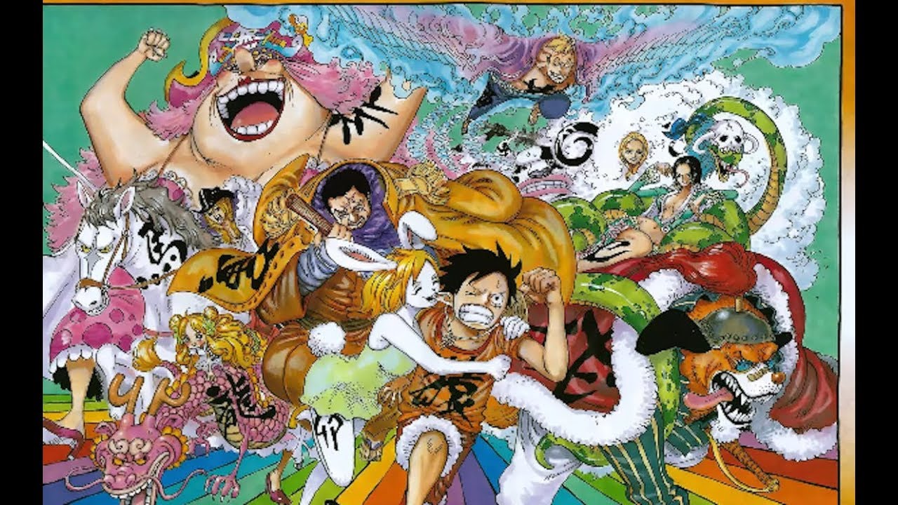 One Piece Chapter 890 Review - Straw Hat Teamwork vs Big Mom and Zeus ...