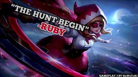 "THE LITTLE RED HOOD" | Ruby Montage | Mobile Legends