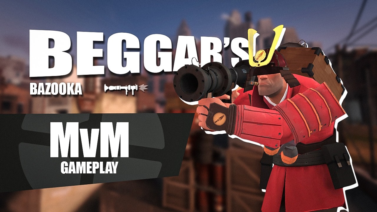 [TF2] MvM - Soldier Beggar's Gameplay (FULL MISSION | NO COMMENTARY)