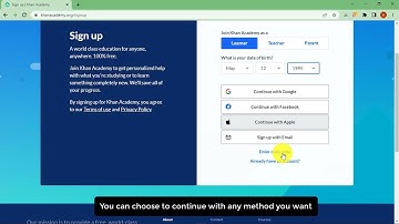 How To Create Khan Academy Account | Khan Academy Sign Up