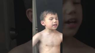 Im Not Sleeping Like This, Im Taking A Shower. Playing Im Mud Puddles