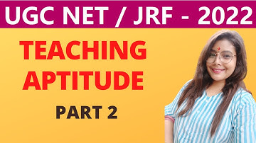 TEACHING APTITUDE NTA UGC NET 2022 PART 2 #ntaugcnet #teaching #aptitude #ugcnetpaper1