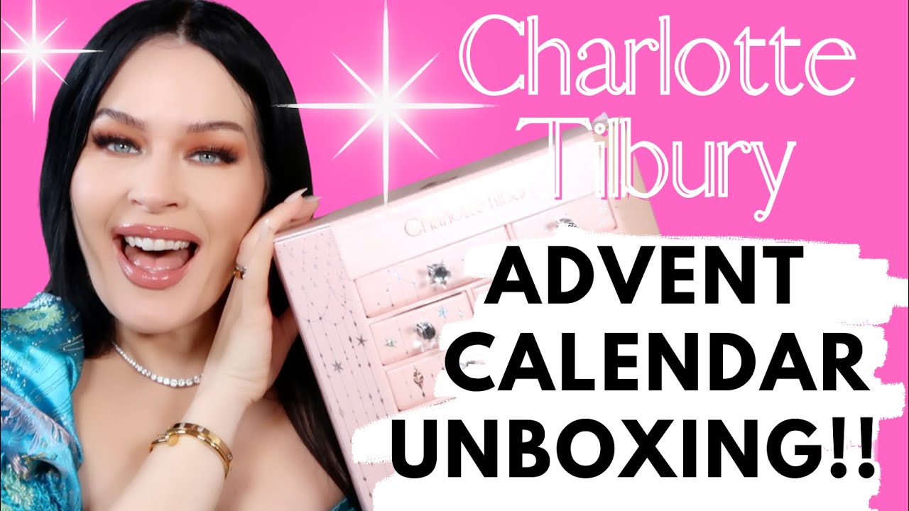 Charlotte Tilbury Advent Calendar Unboxing !! YouTube