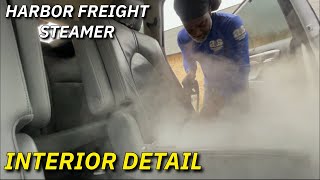 Mobile Auto Detail With Harbor Freight Steamer by A&A Professional Services 994 views 1 month ago 6 minutes, 40 seconds