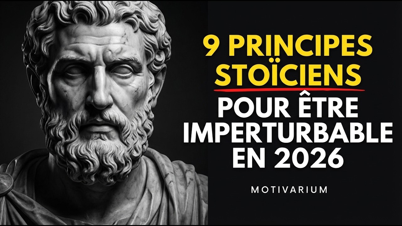 DEVENEZ IMPERTURBABLE   9 PRINCIPES STOÏCIENS POUR 2026