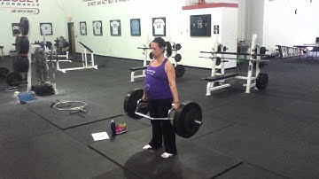 TonyGentilcore.com Cara L Deadlifting 33 weeks