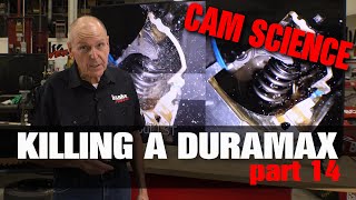 How a diesel engine camshaft and valves work | Killing A Duramax Pt 14