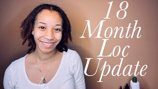My 18 Month LOC Update + How I Retwist My Locs 💙