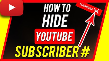 How to hide subscriber on YouTube Hindi/Urdu | hide subscriber count | 2020 | hide your subscriber