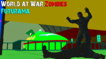 World at War Custom Zombies: Futurama beaten First Attempt!