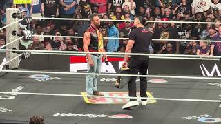 Roman Reigns Confronts La Knight - Wwe Raw 1052026