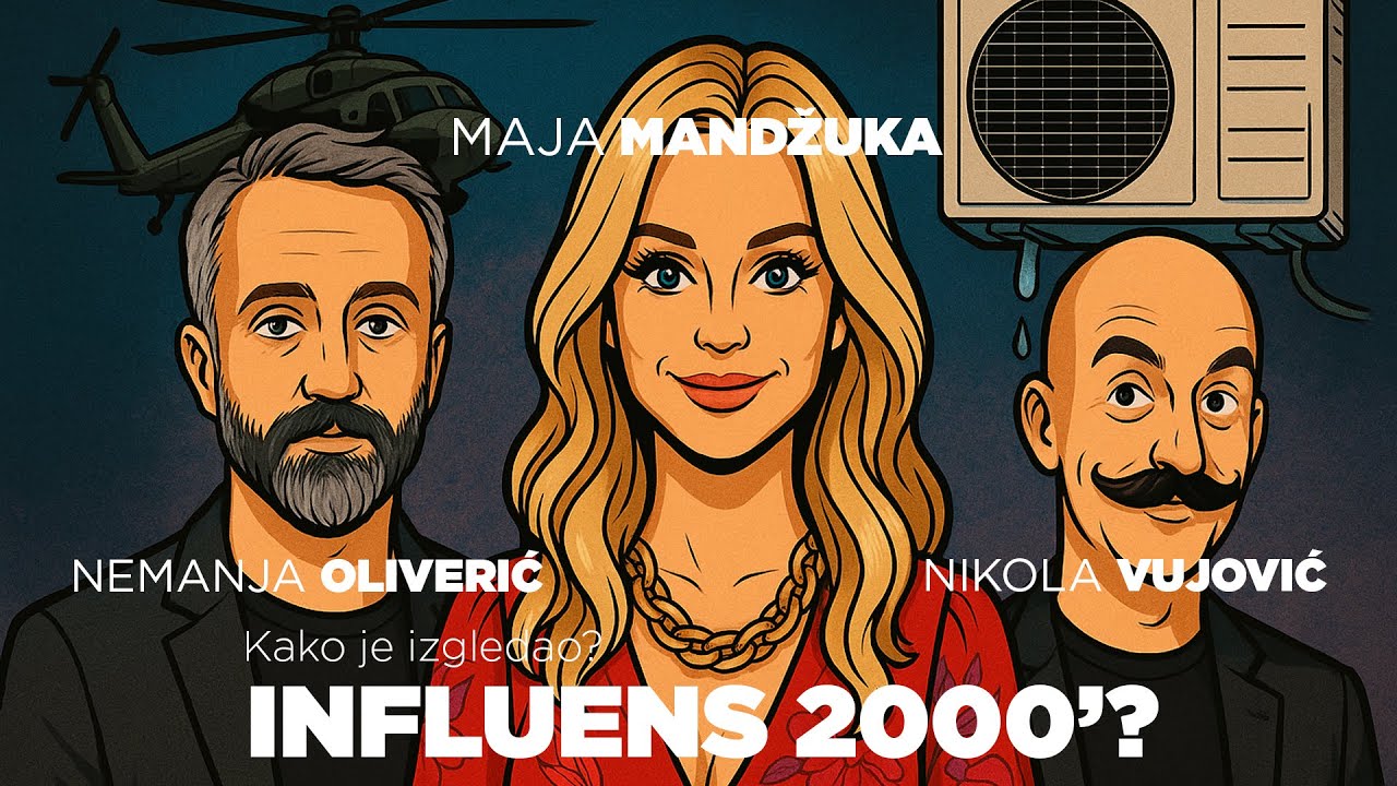 Kako je izgledao INFLUENS 2000tih godina? Maja Mandžuka, Nikola Vujović i Nemanja Oliverić