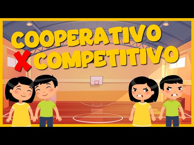 Jogos cooperativos e jogos competitivos worksheet