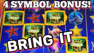 Ocean Magic / 4 Symbol Bonus / BIG WIN! Tons Of Spins screenshot 5