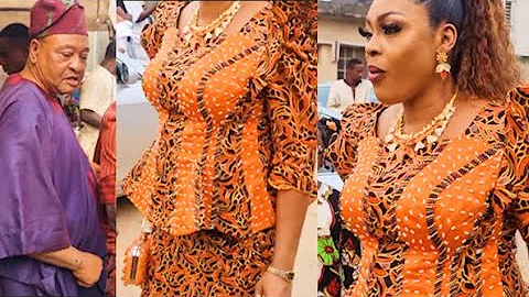Shola Kosoko Outfit at Her Baby's Naming Ceremony Will Wow You, as Jide Kosoko Goes Around to Greet