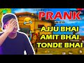 FUNNY PRANK ON TOTAL GAMING, DESI GAMERS & TONDE GAMER - BBF