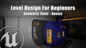 Geometry Tools Basics - #3 Unreal Engine 4: Level Design For Beginners