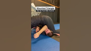 Mounted Triangle Set Up from Side Control #jiujitsu #grappling #bjj