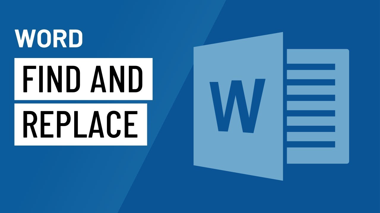 Word: Using Find And Replace