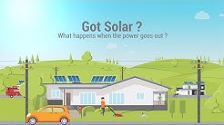 Got Solar? What happens when the power goes out?