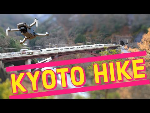 LIVE 京都ハイキング保津峡嵐山ドローン Live Hike into Arashiyama and Drone flight