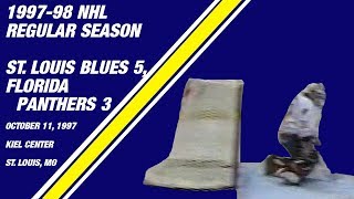 St. Louis Blues 5, Florida Panthers 3 October 11, 1997