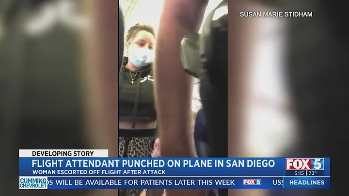 Flight Attendant Assaulted On Flight To San Diego