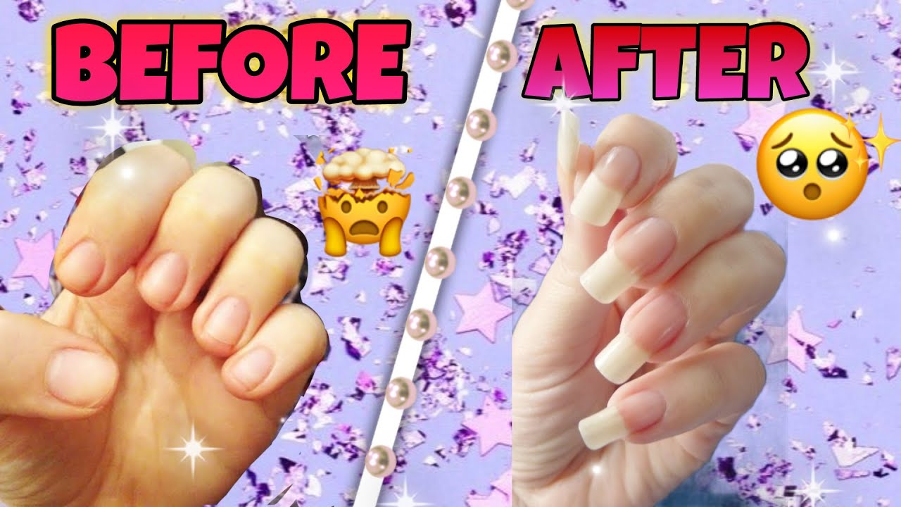 How to Actually GROW YOUR NAILS 💅 Fast!!!! Real information !! and YES ...