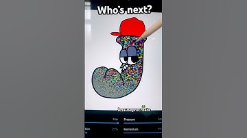 Alphabet lore 💜~pick a color|Procreate #sub #satisfying #requestedvideo #art #youtubeshorts #magic