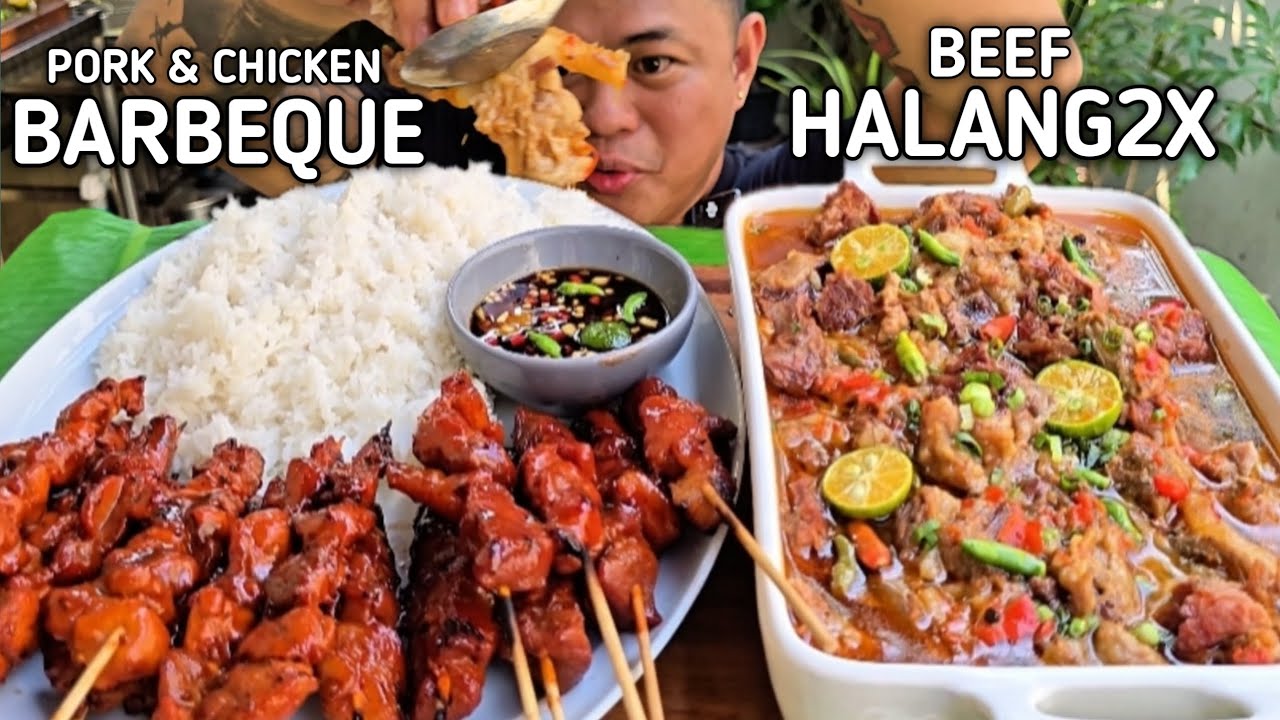 BEEF HALANG-HALANG | BARBEQUE | OUTDOOR COOKING | MUKBANG PHILIPPINES