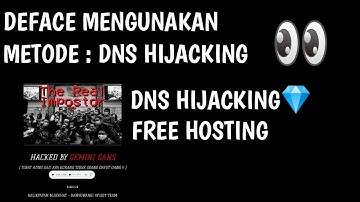 🔴 TUTORIAL CARA DEFACE MENGUNAKAN METODE DNS HIJACKING GAMPANG"