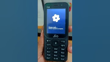 software update is in progress jio phone || please wait