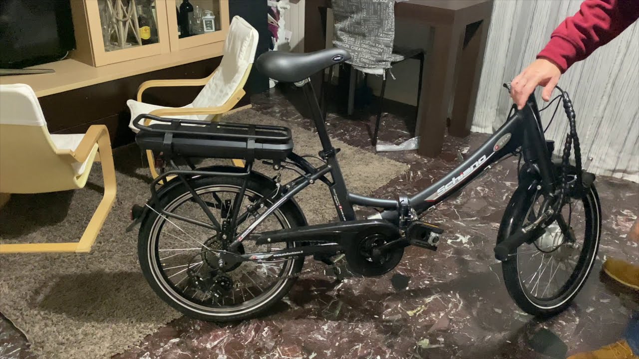 Unboxing F.lli Schiano E- Star, Bicicletta elettrica Pieghevole - YouTube
