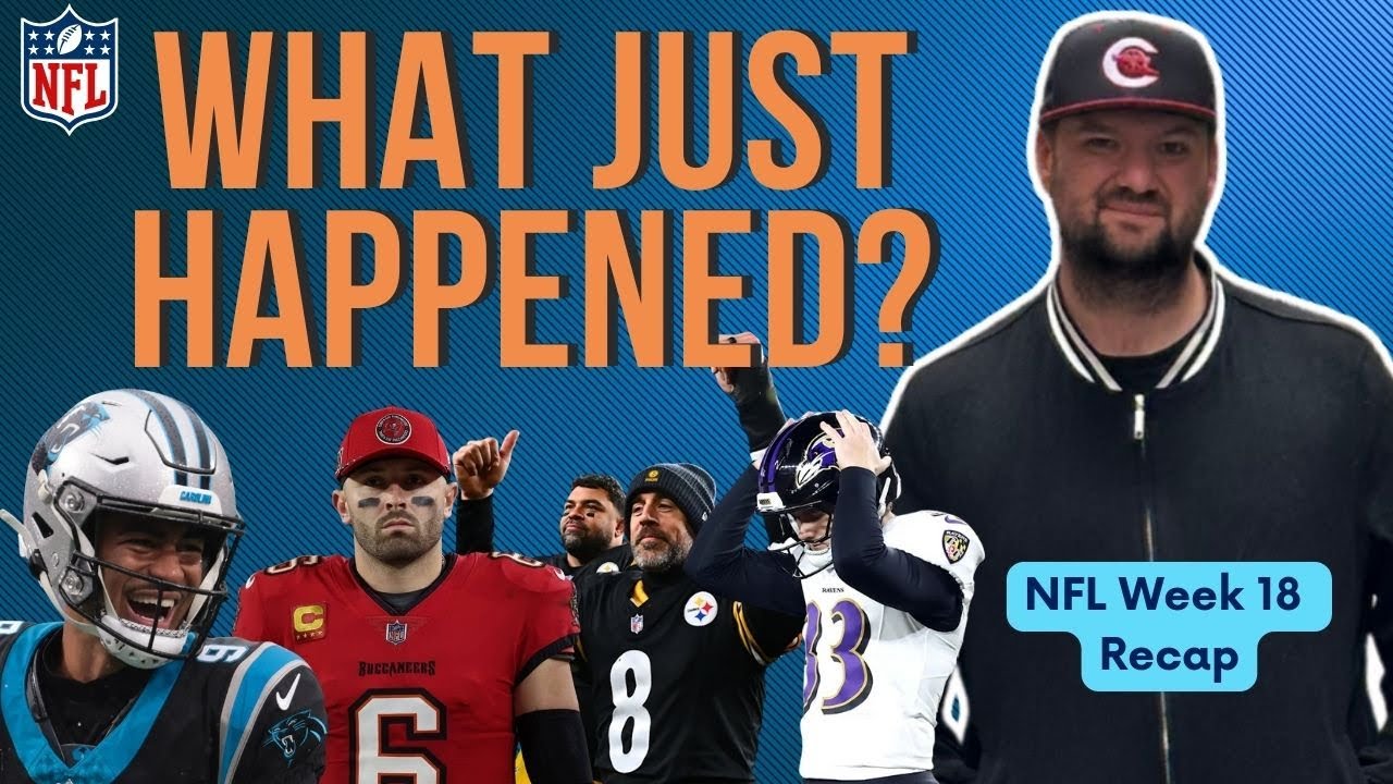Ravens HEARTBREAK & Miss Playoffs, Panthers & Bucs strange game | NFL Week 18 Breakdown