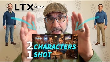 SOLVED: 2 Characters + 1 Scene + 0 Glitches (The LTX Workflow)