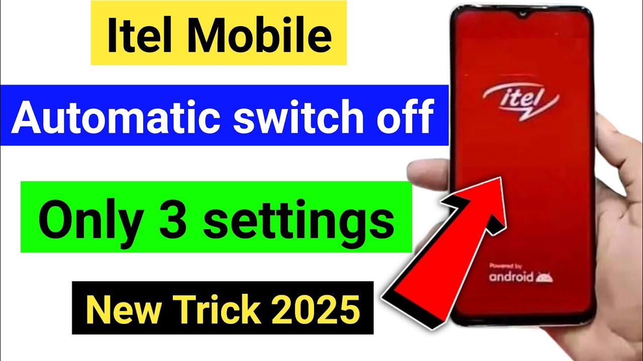 📵itel phone automatic switch off problem | phone automatic switch off problem itel | itel phone