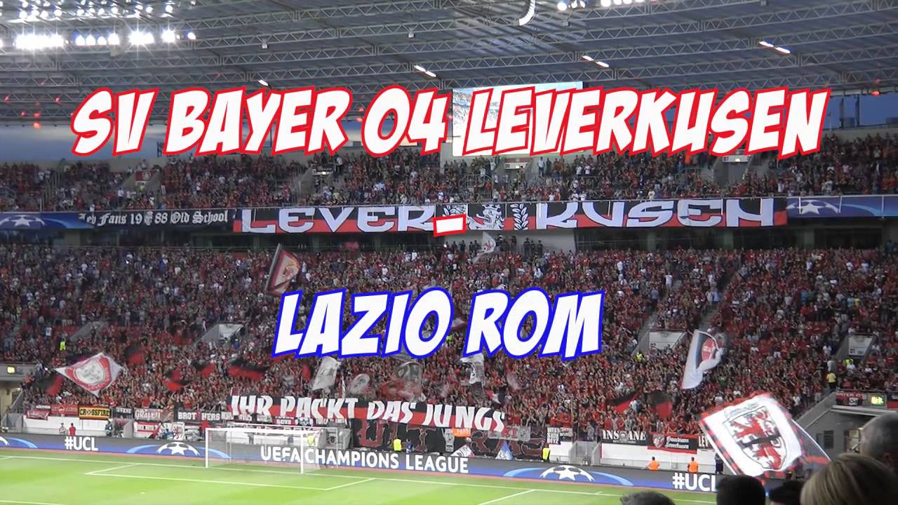 SV Bayer Leverkusen - Lazio Rom 26.8.2015 Support/ Ultras - YouTube