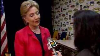 WITF Exclusive Interview with Sen Hillary Clinton 4-21-08
