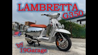 Lambretta G350 แต่งสวยแอบซิ่ง by 19Garage