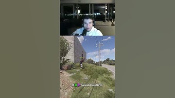 How did that scare him?💀🤣 #rust #rustclips #rustpvp #shorts #trainwreckstv #trainwreck