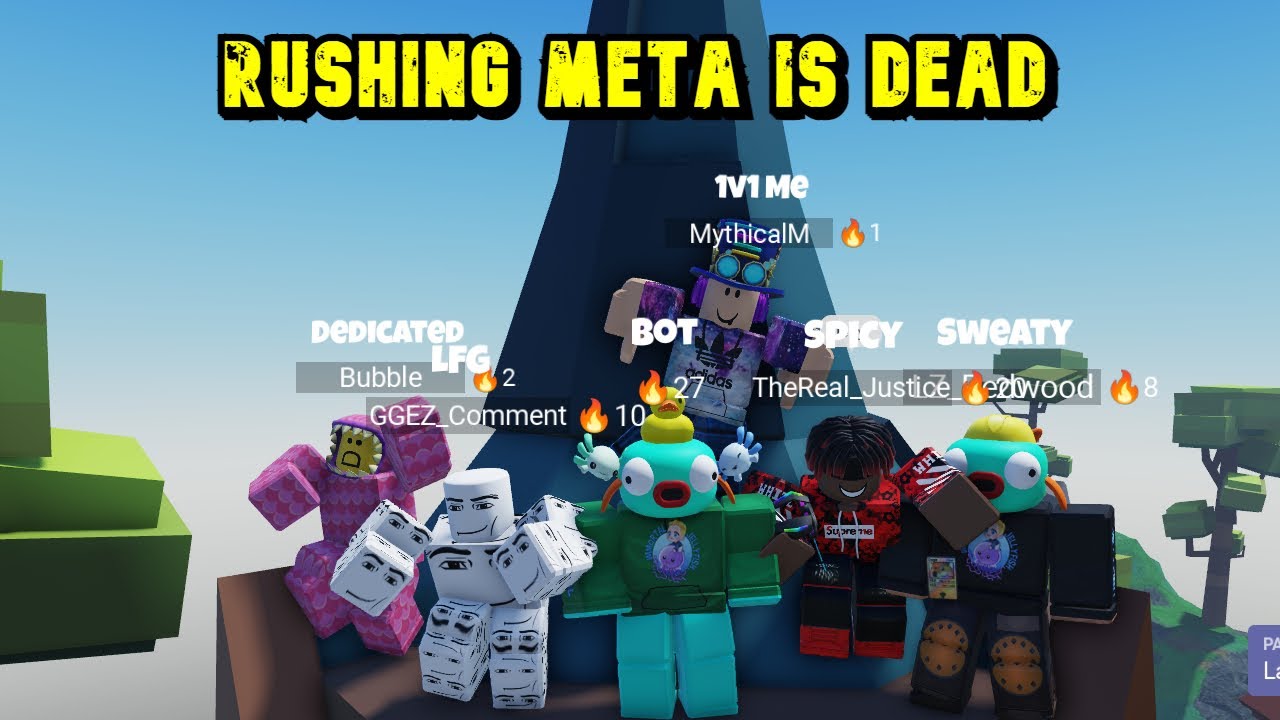Rush Meta Rush Meta Is Dead.....Bow Wars and Camp Wars Has Now Started - YouTube