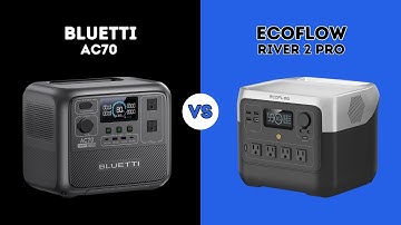 ⭐ BLUETTI AC70 VS ECOFLOW RIVER 2 PRO ⭐ | COMPARISON 2025