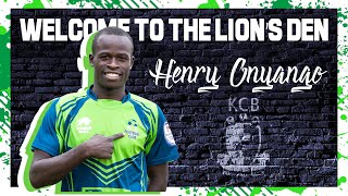 Henry Onyango | Striker | Welcome to KCB Football Club