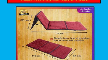 TELP/WA +62 812-1298-7525, Jual Sajadah Sandar Di Tanah Abang Jakarta Pusat DKI Jakarta